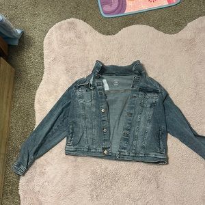 Denim jacket the bread is wonder nation edited double XL in kids